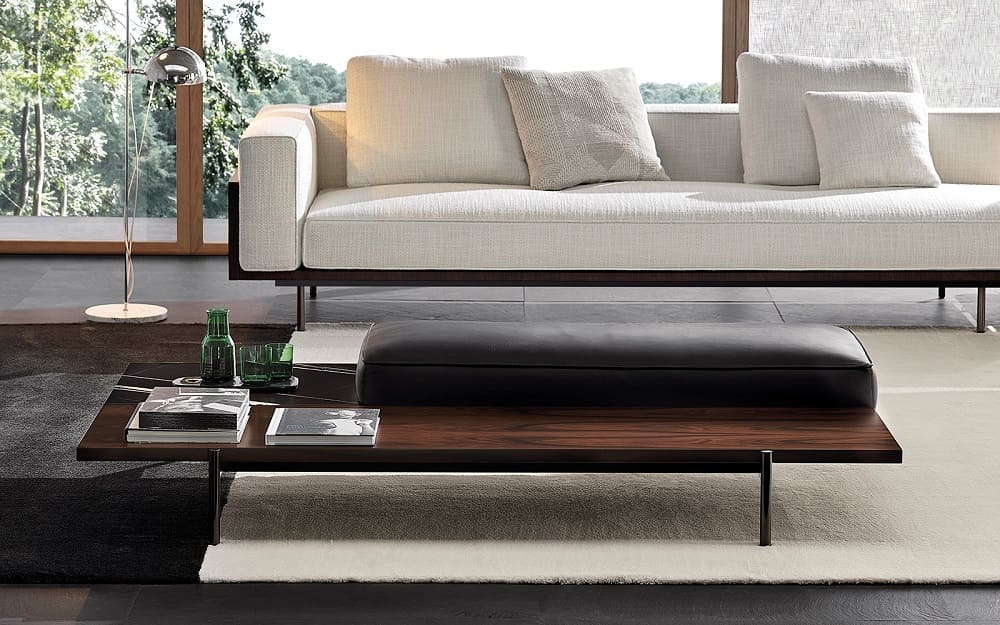 Bench Minotti Superquadra в интерьере