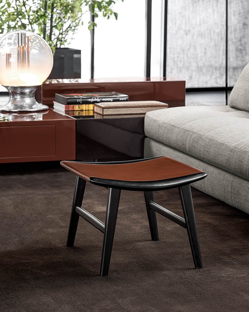 Pouf Minotti Fynn в интерьере