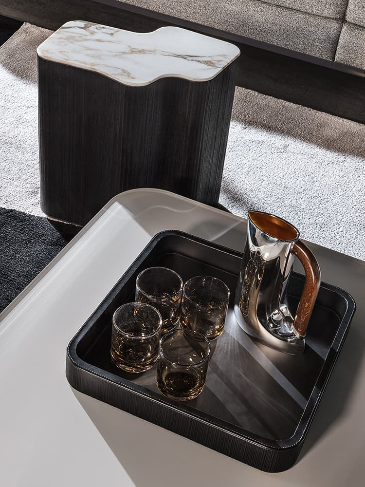 Поднос Minotti Overby в интерьере