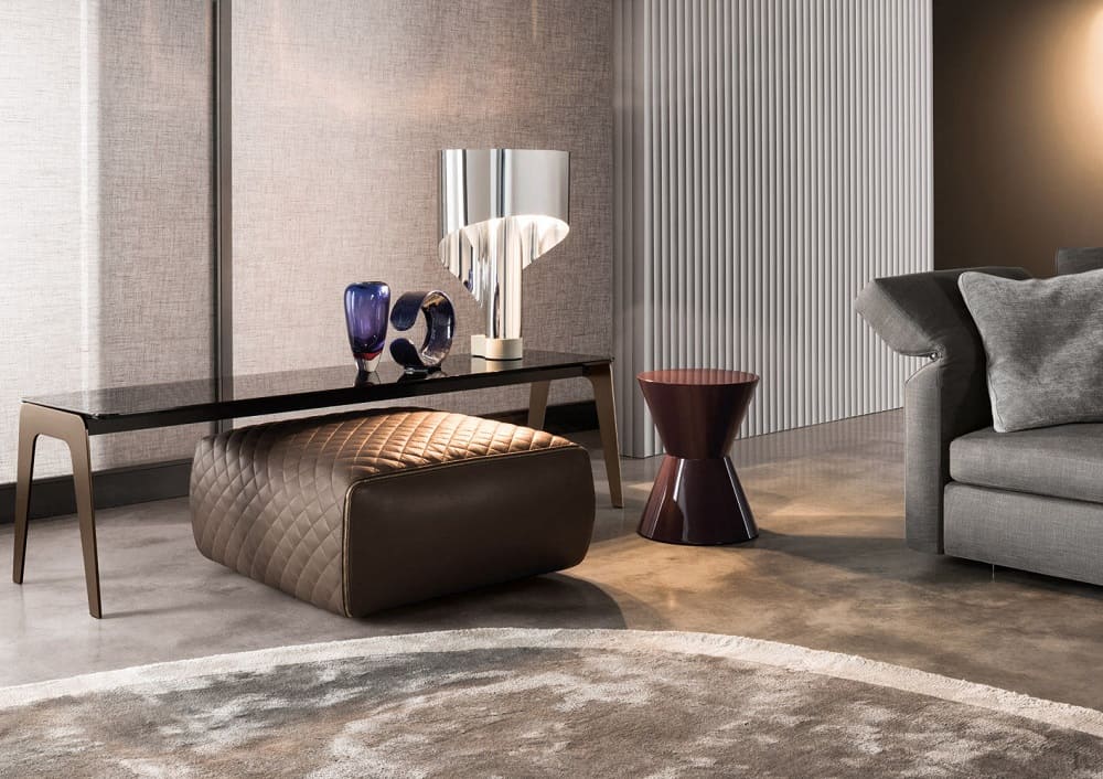 Pouf Minotti Ashley в интерьере