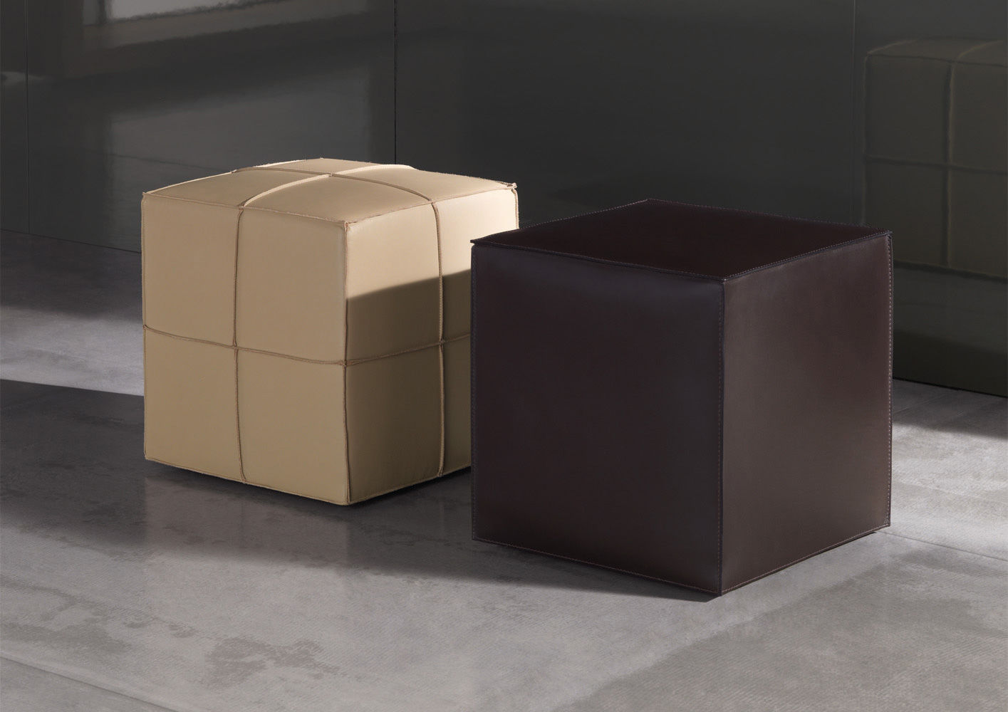 Pouf Minotti Villon в интерьере
