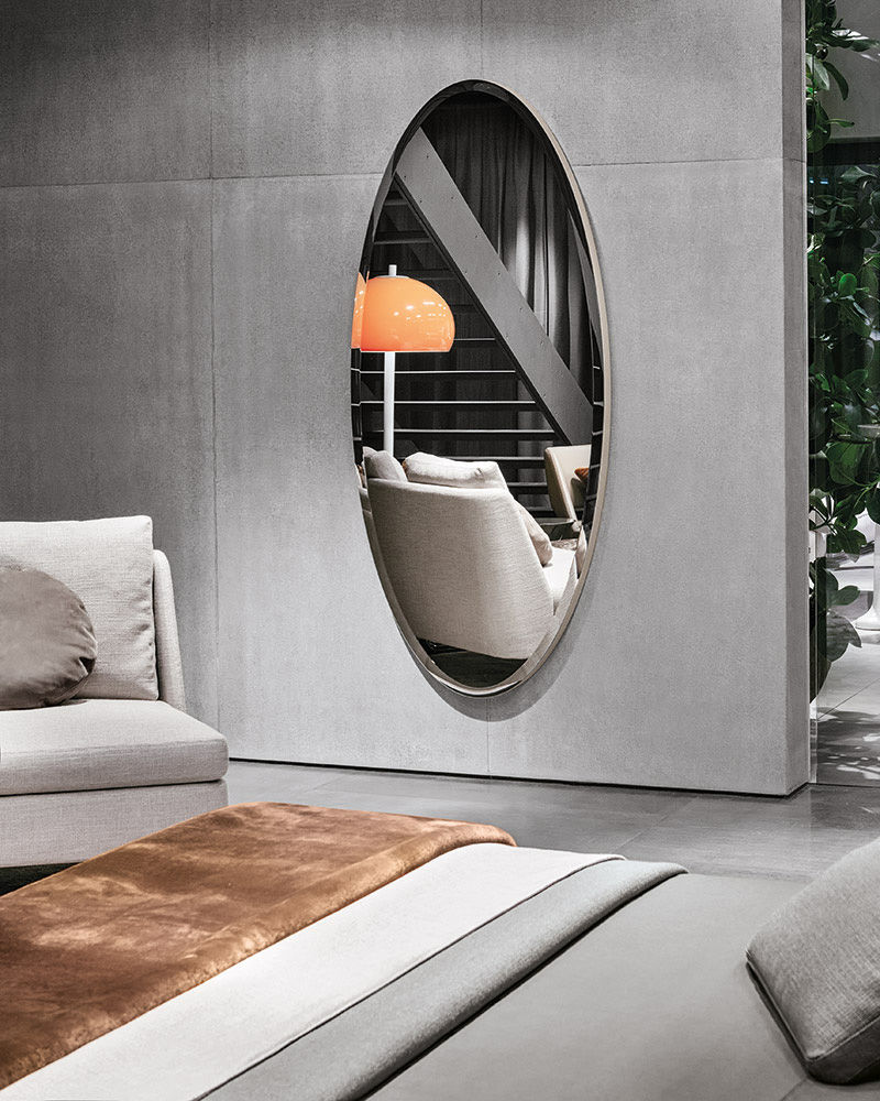 Mirror Minotti Murray в интерьере