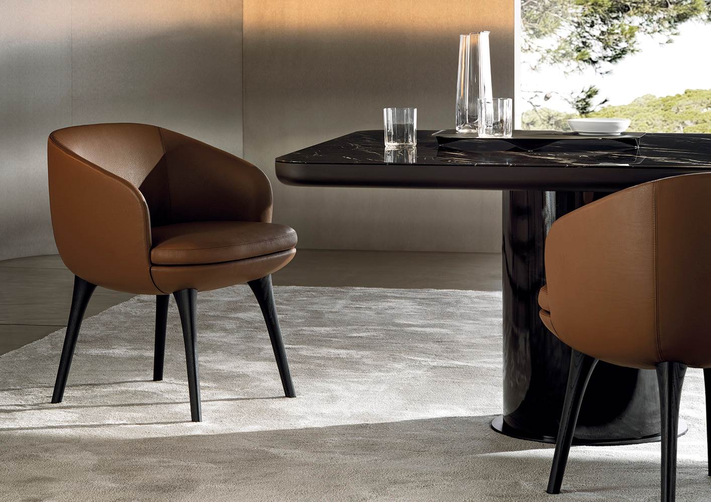 Chair Minotti Raphael в интерьере