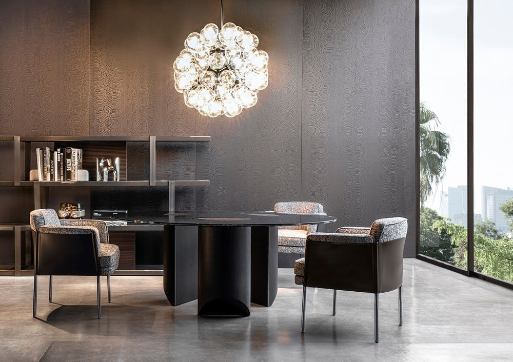 Chair Minotti Shelley в интерьере