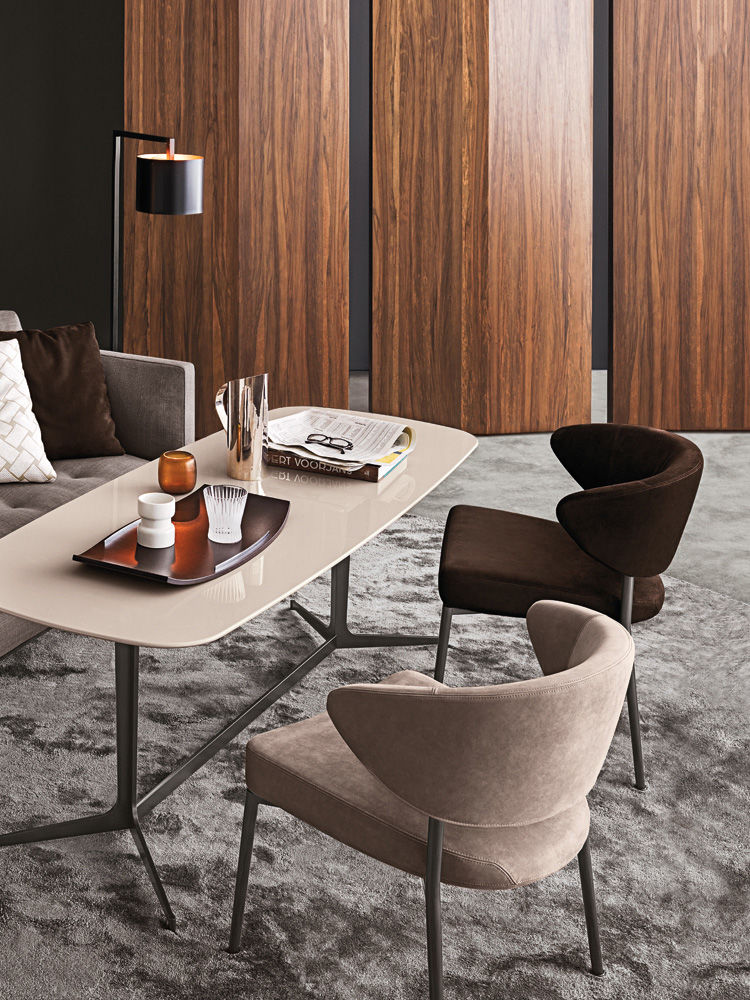 Chair Minotti Mills Low в интерьере
