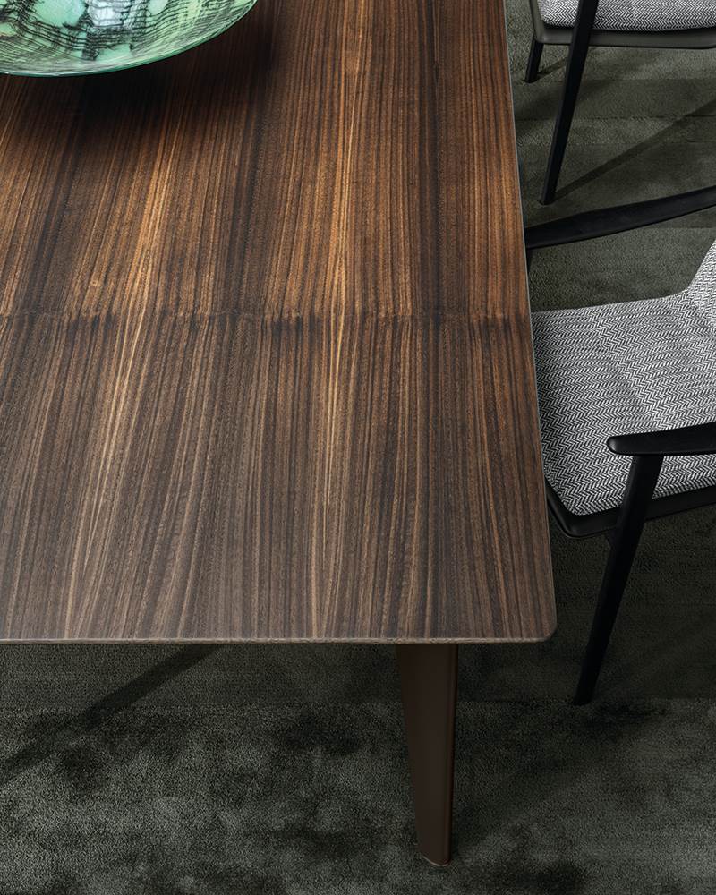 Dining table Minotti Penthouse в интерьере