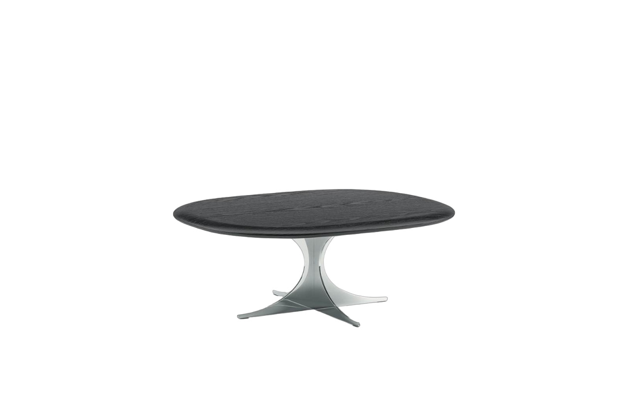 Coffee table Minotti Anish Wood в интерьере