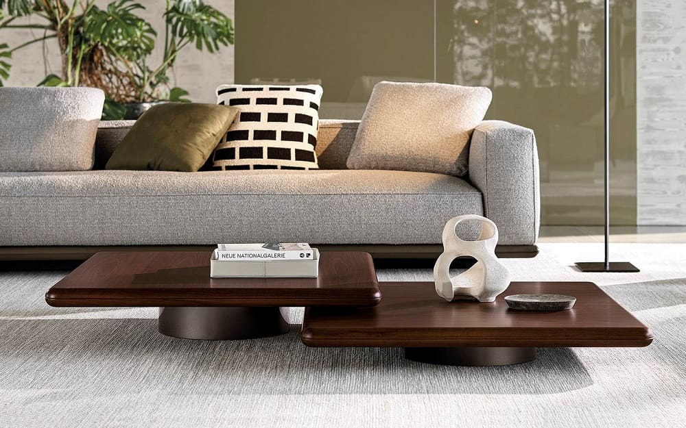 Coffee table Minotti Horizonte в интерьере
