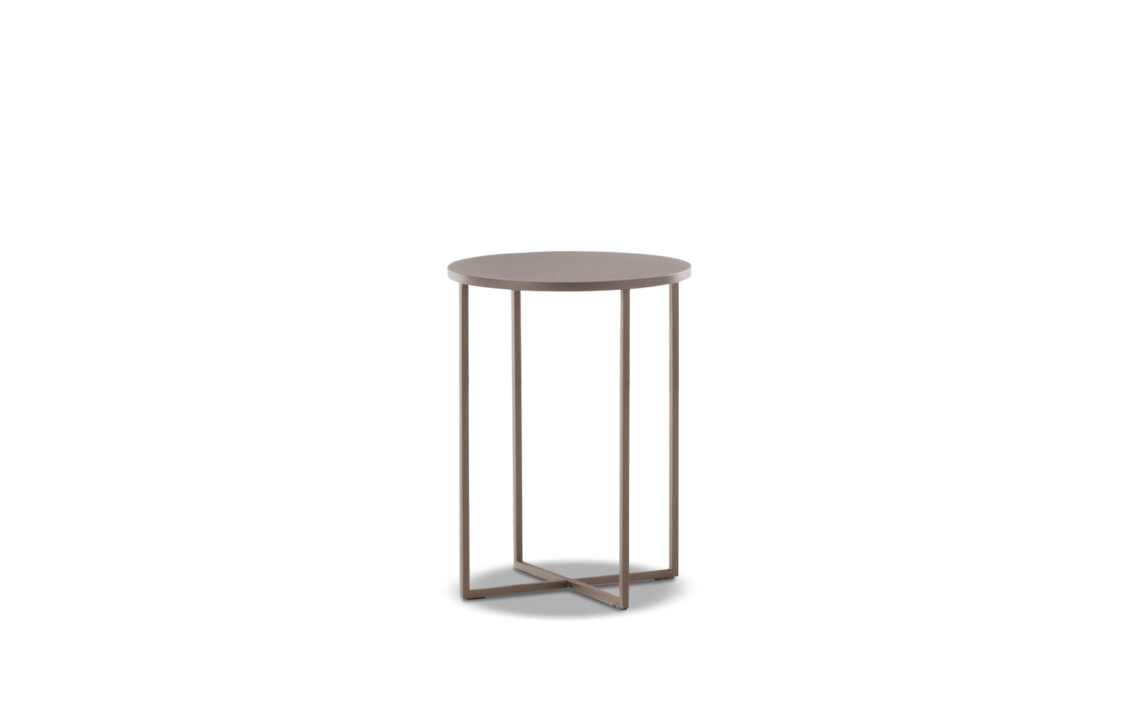 Corner table Minotti Duchamp Bronze в интерьере
