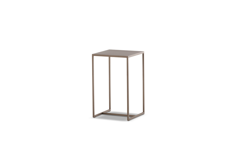 Corner table Minotti Duchamp Bronze
