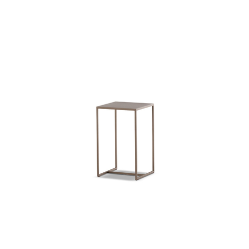 Corner table Minotti Duchamp Bronze