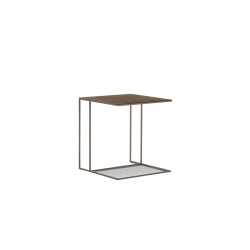 Corner table Minotti Leger Bronze