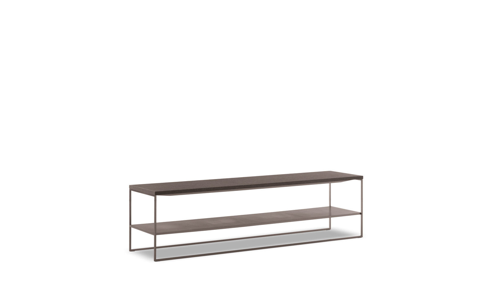 Corner table Minotti Calder Bronze в интерьере