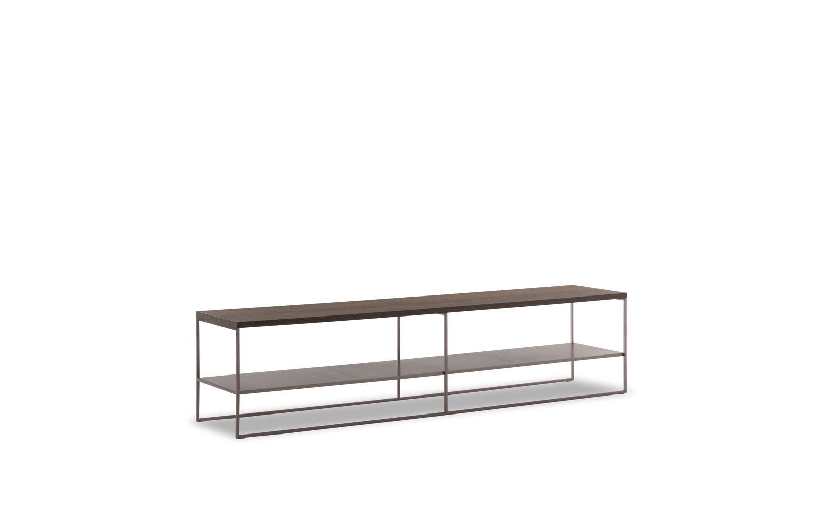 Corner table Minotti Calder Bronze в интерьере