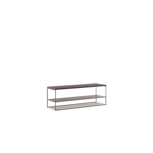 Corner table Minotti Calder Bronze