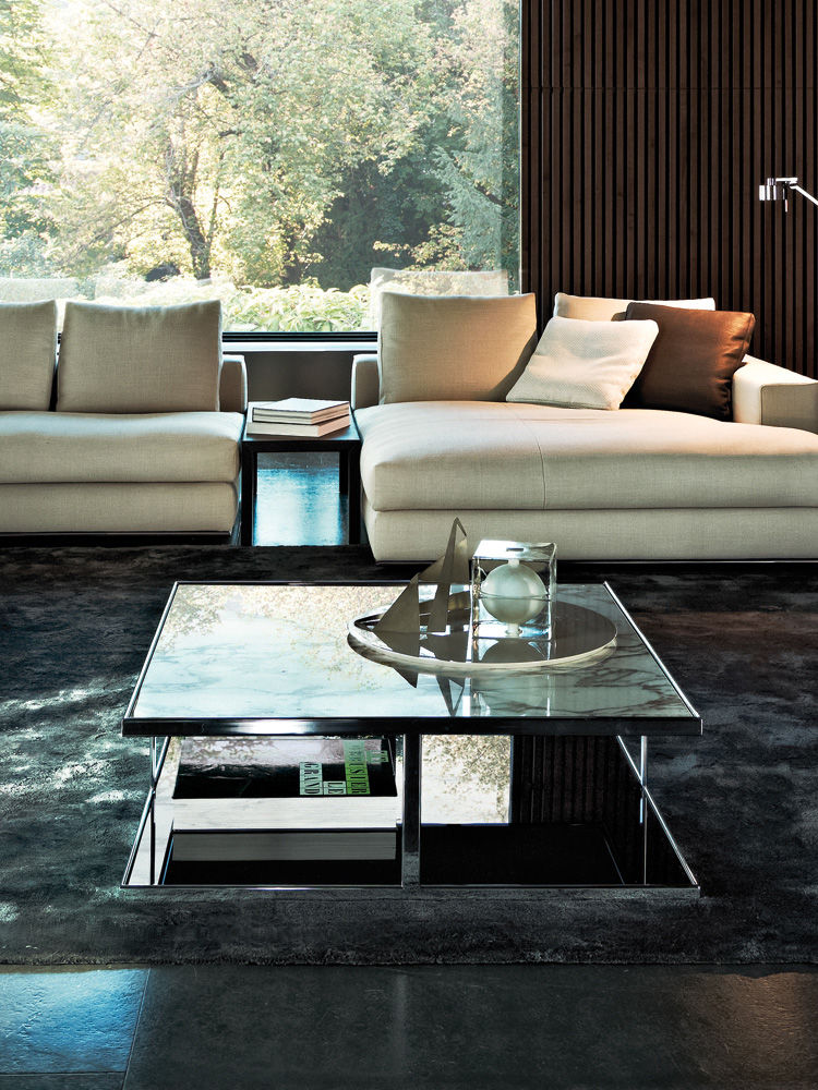 Coffee table Minotti Huber в интерьере