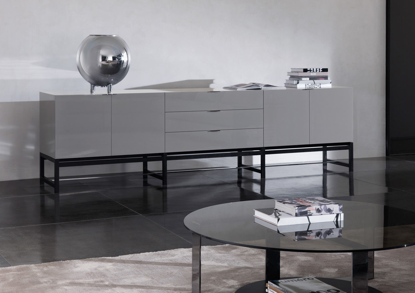 Sideboard Minotti Harvey в интерьере
