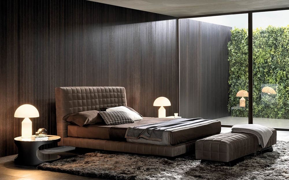Bed Minotti Twiggy в интерьере