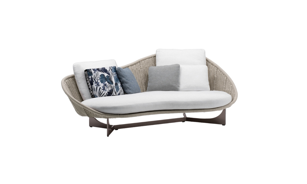 Outdoor sofa Minotti Lido Cord