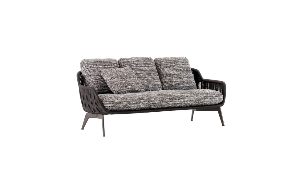 Outdoor sofa Minotti Belt Cord