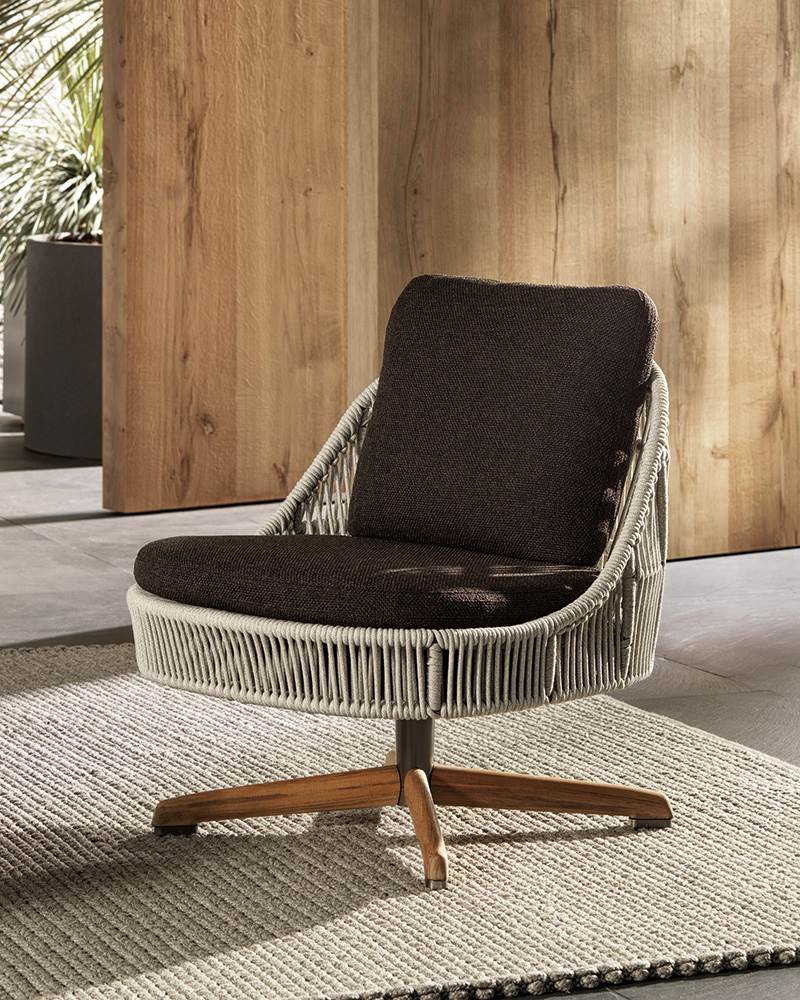 Outdoor armchair Minotti Sendai в интерьере