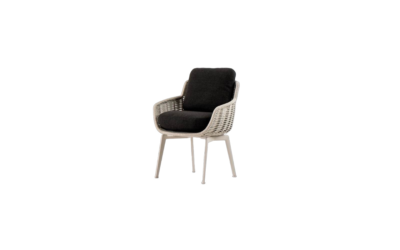 Outdoor armchair Minotti Belt Cord в интерьере