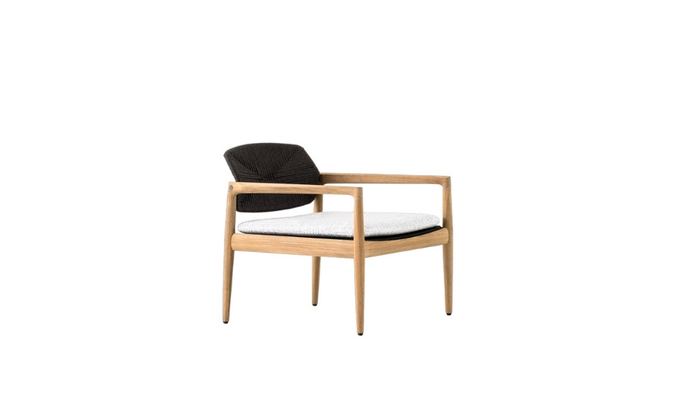Outdoor armchair Minotti Yoko Cord