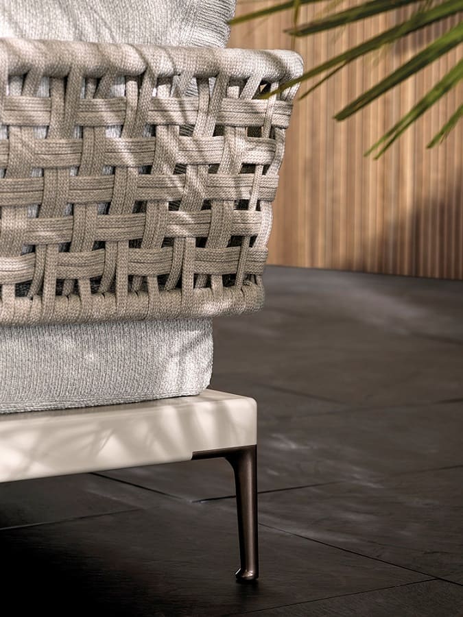Outdoor armchair Minotti Patio в интерьере