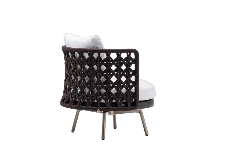 Outdoor armchair Minotti Torii Nest в интерьере