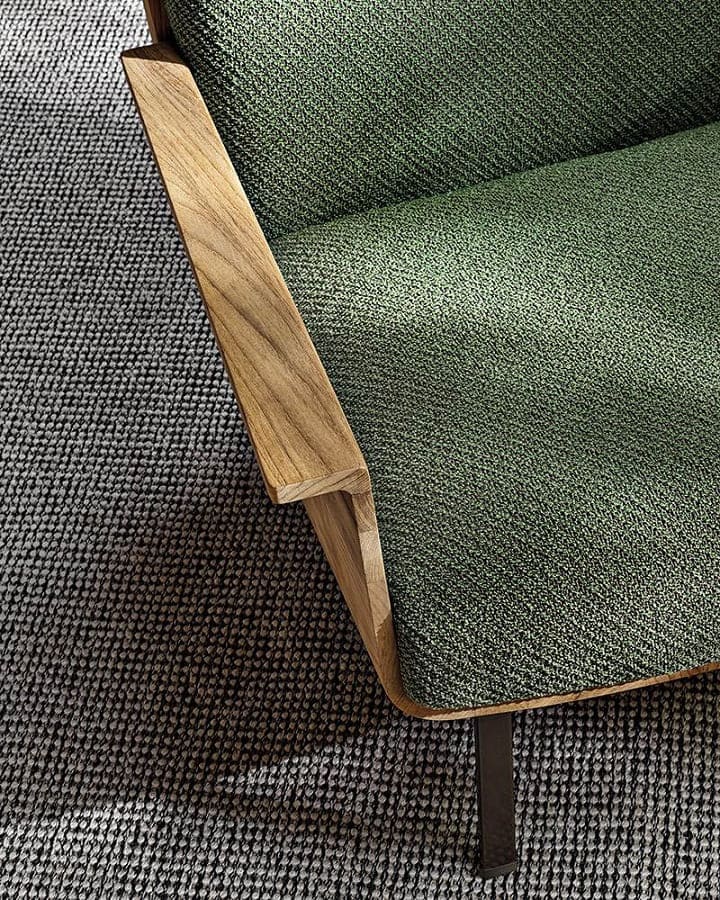 Outdoor armchair Minotti Daiki в интерьере