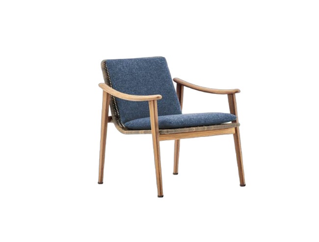 Outdoor armchair Minotti Fynn в интерьере