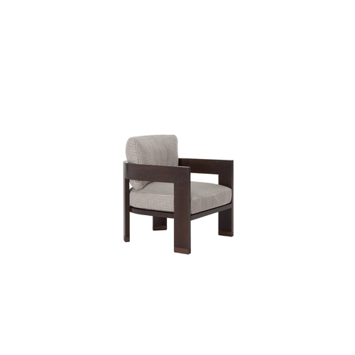 Outdoor armchair Minotti Warhol Dark Brown