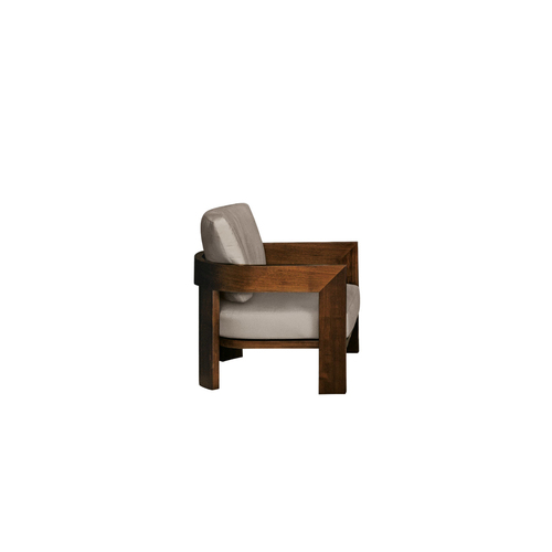 Outdoor armchair Minotti Warhol Iroko