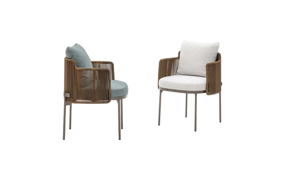 Outdoor chair Minotti Tape Cord