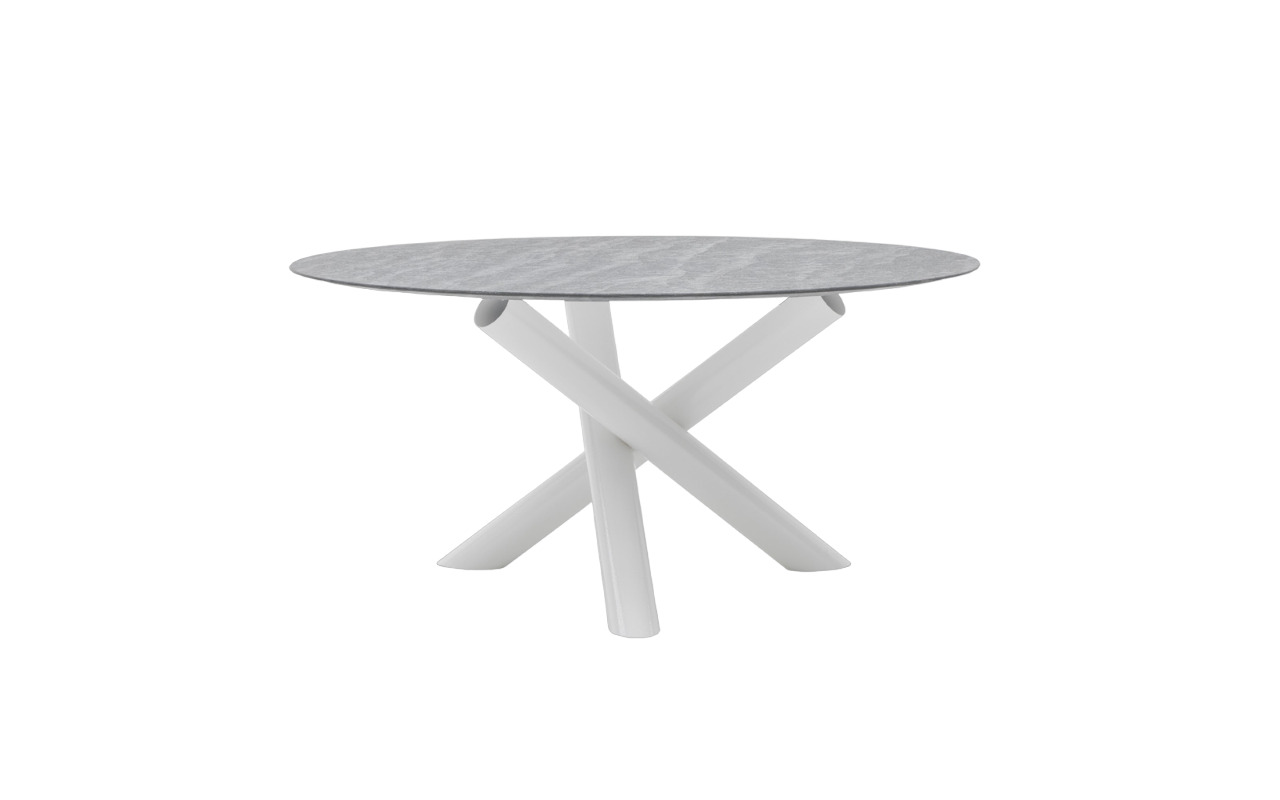 Outdoor table Minotti Van Dyck в интерьере