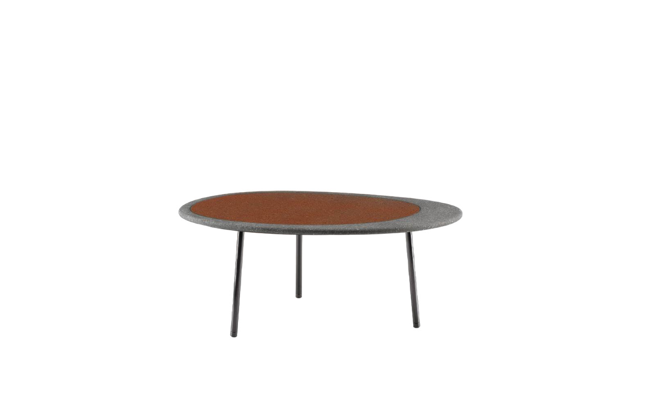 Outdoor coffee table Minotti Isole в интерьере