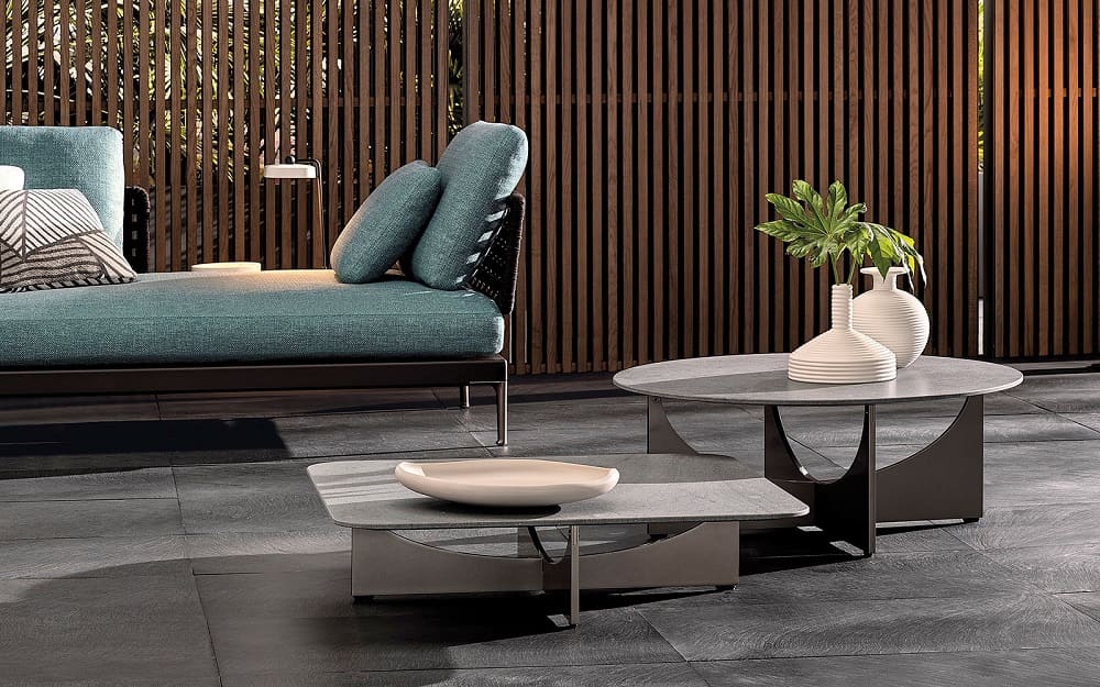 Outdoor coffee table Minotti Lido в интерьере