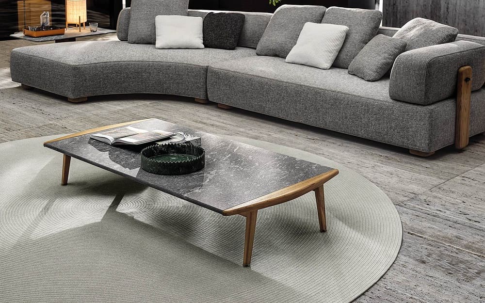 Outdoor coffee table Minotti Fynn в интерьере