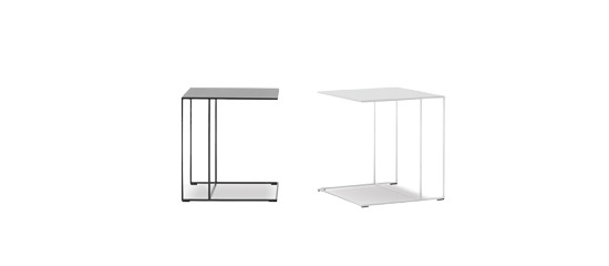 Уличный angular столик Minotti Leger в интерьере