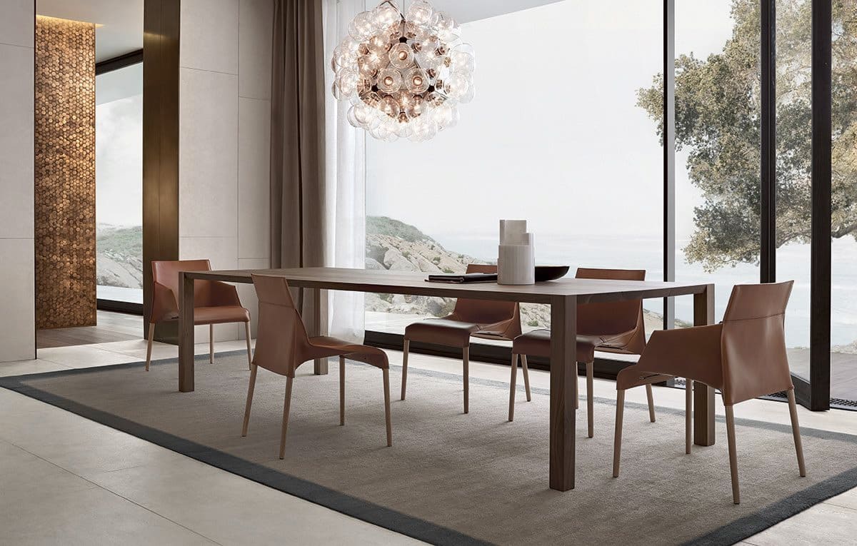Dining table Poliform Blade в интерьере