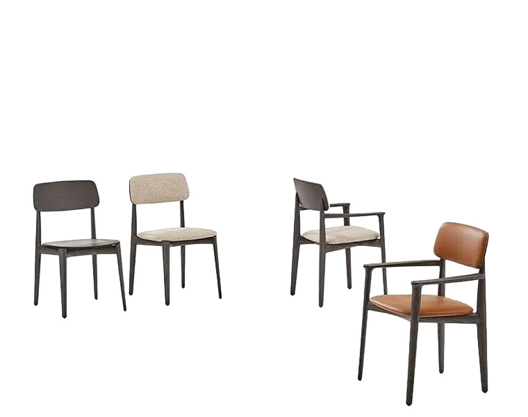 Chair Poliform Curve в интерьере