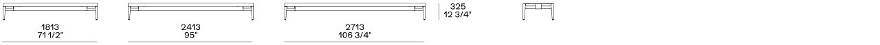 Bench Poliform Code в интерьере