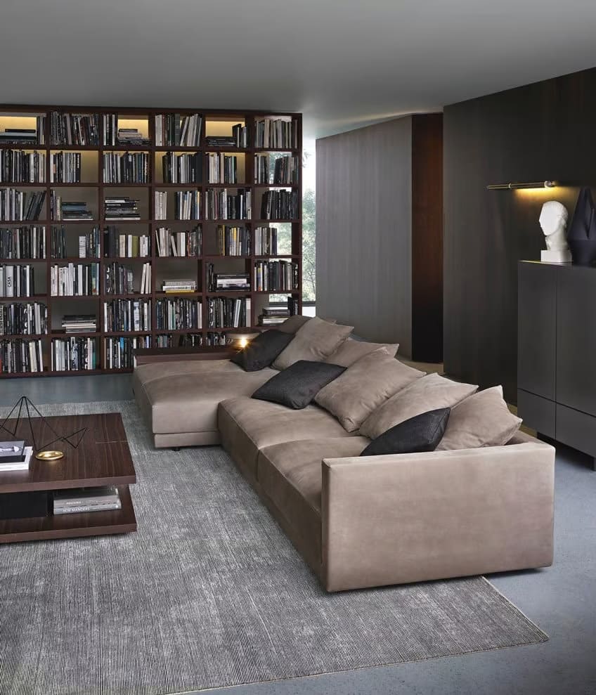 Sofa Poliform Bristol в интерьере