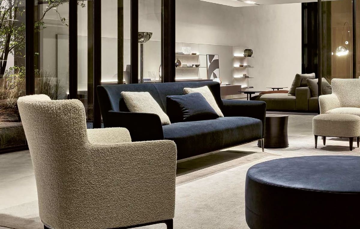 Sofa Poliform Gentleman's Friends в интерьере