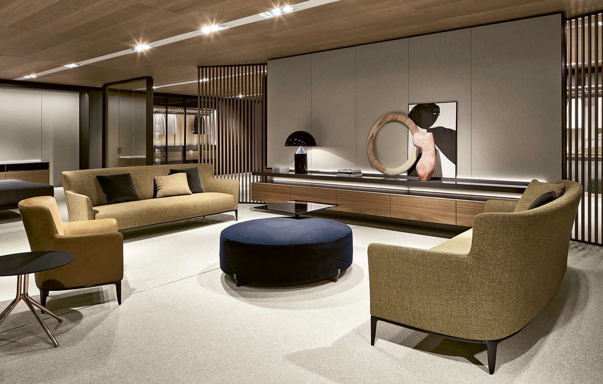 Sofa Poliform Gentleman's Friends в интерьере