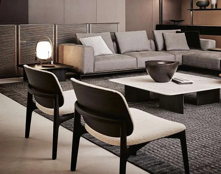 Armchair Poliform Curve в интерьере