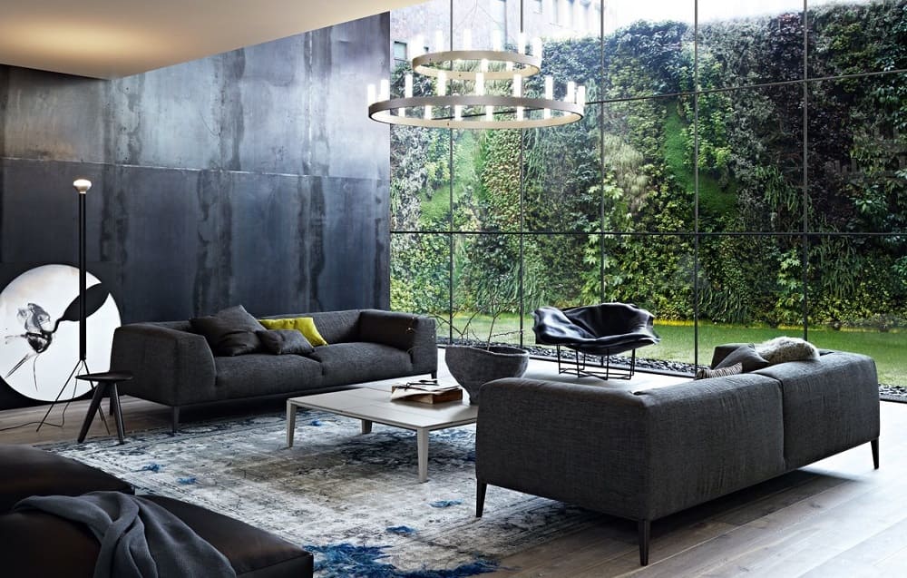 Armchair Poliform Wallace в интерьере