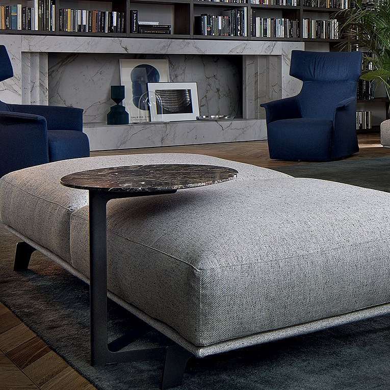 Corner table Poliform Baba в интерьере