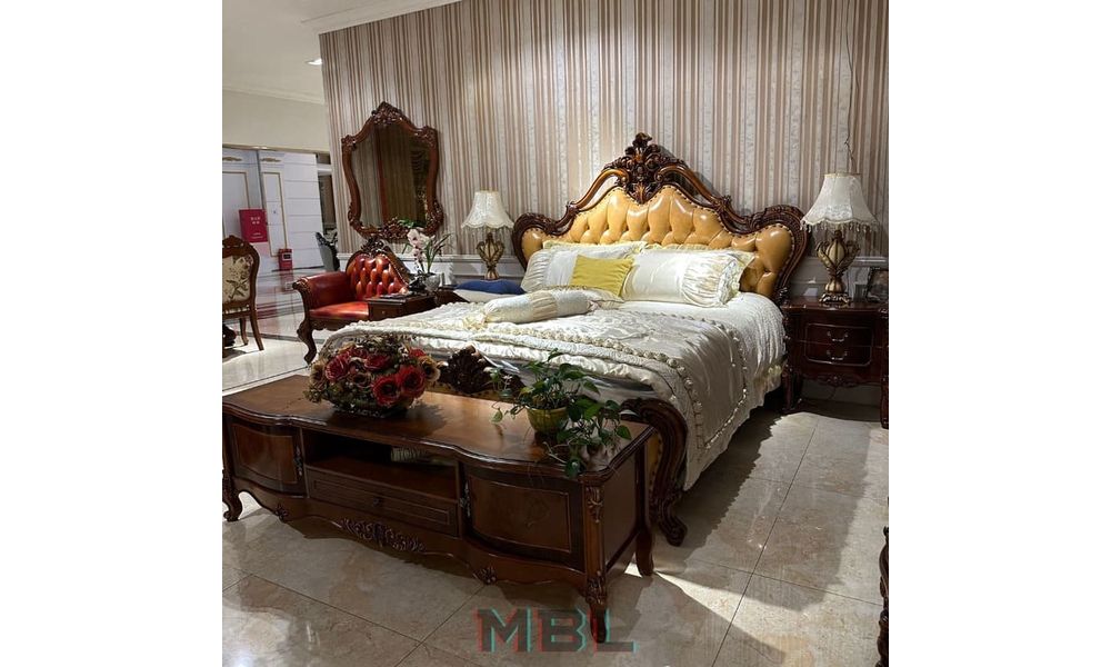 Bed 1800х2000, natural wood