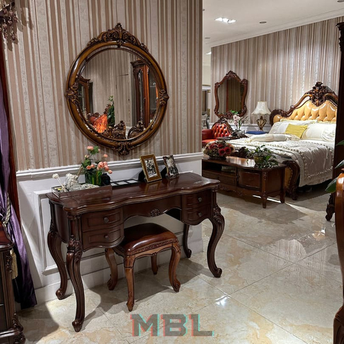 Dressing table, natural wood